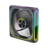 12cm ARGB Lighting PWM Controlled Mirror Design Fan Offering Robust Cooling and Aesthetic Appeal for Desktop Rigs
