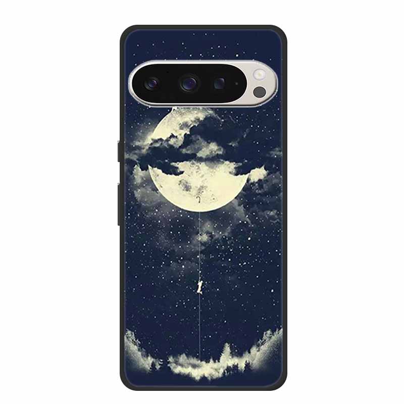 Für Google Pixel 9 5G Hülle Luxus TPU Weiches Silikon Handyhüllen für Google Pixel 9 Pro Pixel9 Cartoon Süße Stoßstangenabdeckung Fundas