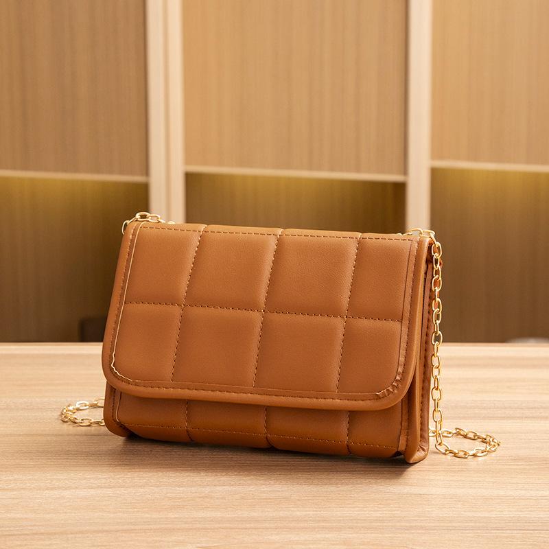 Bag Women's Casual Fashion One Shoulder Crossbody Chain Small Square Bag New Bag Cover Women's Bag