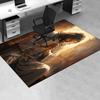 Office Carpet Jesus Prayer Scene Sofa Rug, Chair Mat Protection