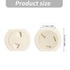 10Pcs Socket Protector Plastic Plugs with Closing Design Safety Outlet Plug Covers For Electrical Power Outlets M4YD