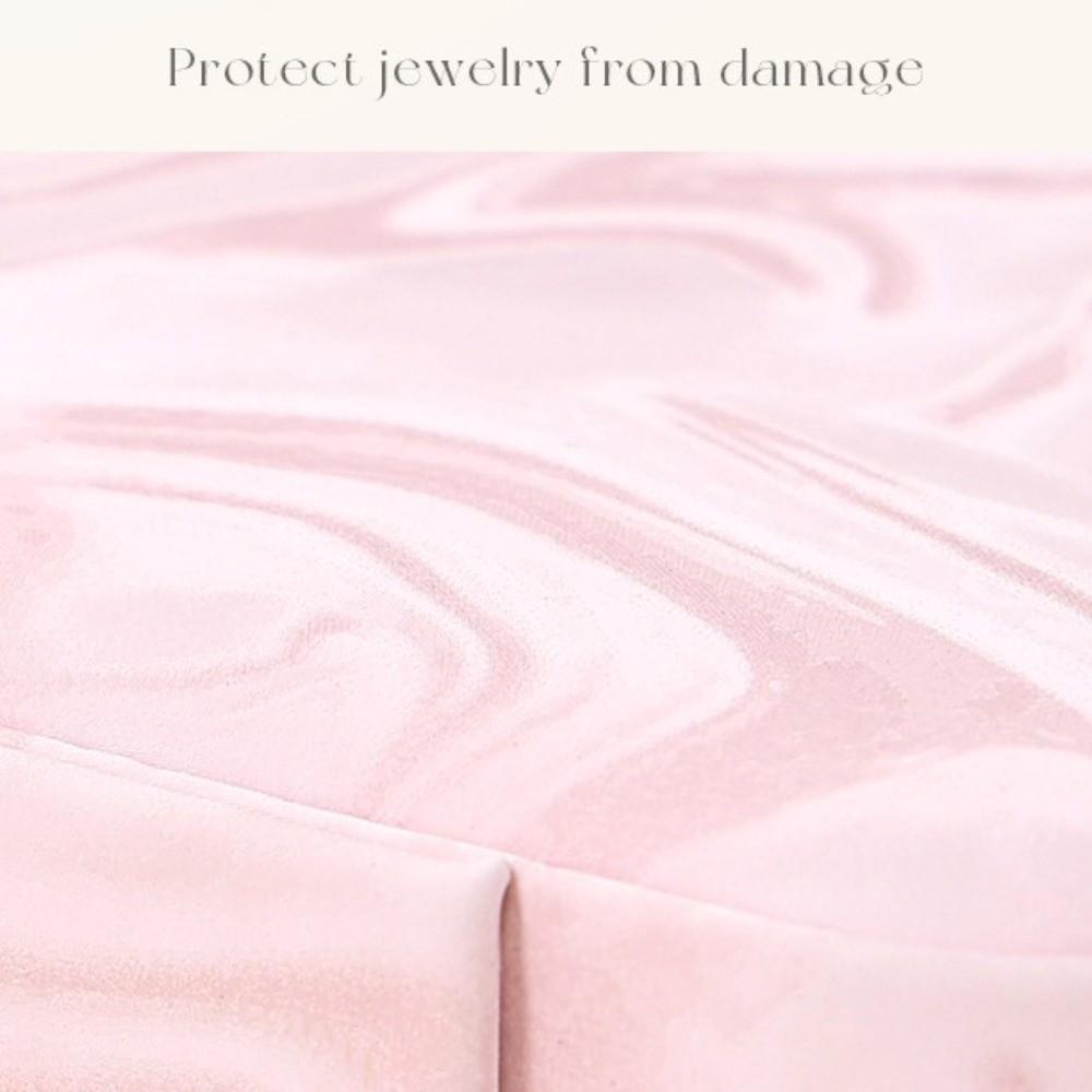 Mini Jewelry Storage Box Layered Jewelry Display Case Earrings Necklace Ring Jewelry Box  Home