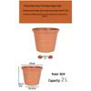 KEYSHEEL Roman Style Resin Terracotta Planter Pot