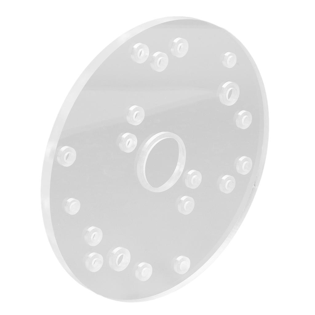 Universal Router Plate Kit Acrylic Baseplate for Bosch 6 12in with Centering Pin