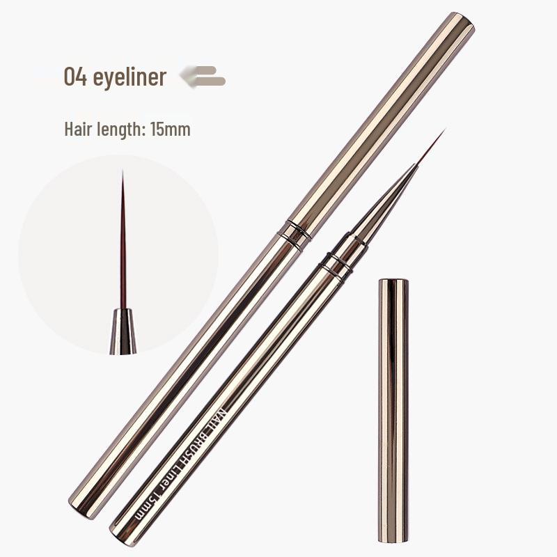 5-Piece Extra Fine Japanese Nail Art Pen Set for Detailing and Face Painting