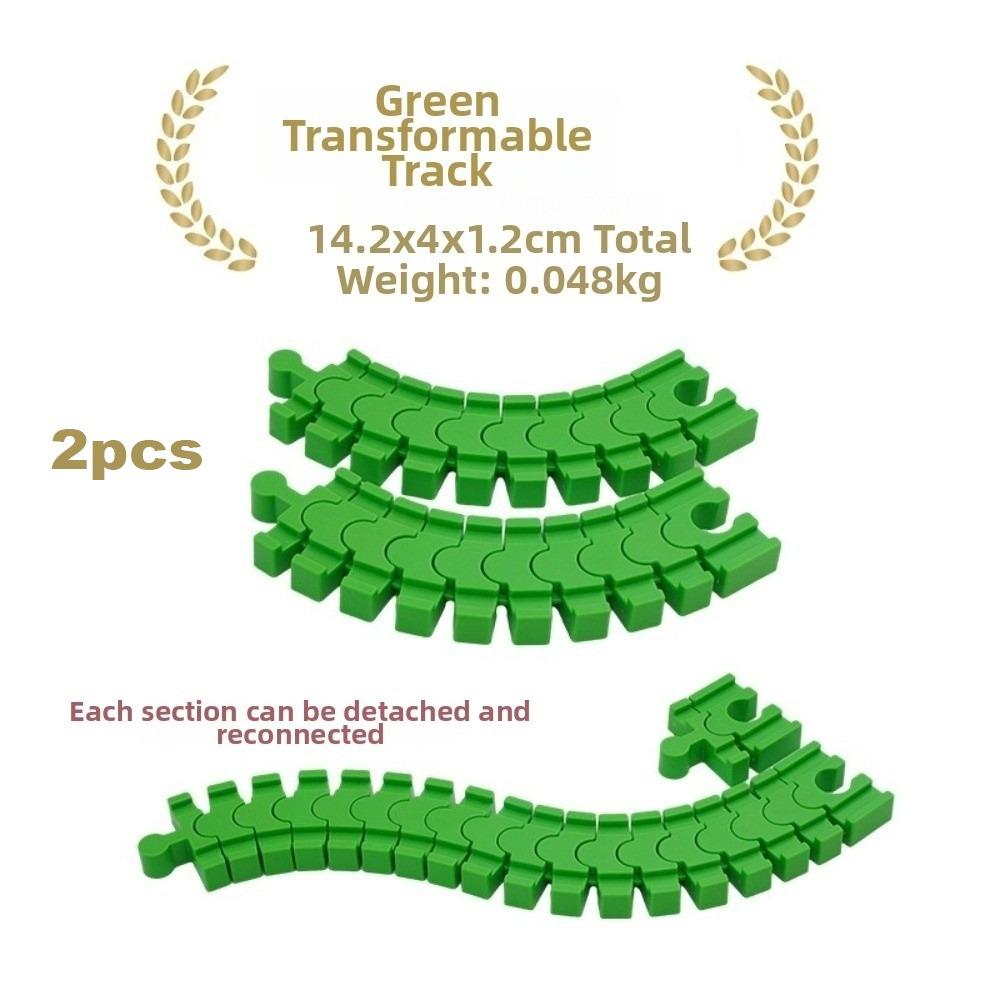 Y Track Railway Track Plastic Transform Tracks Kids Toys Train Track Accessories for Hape LILLABO