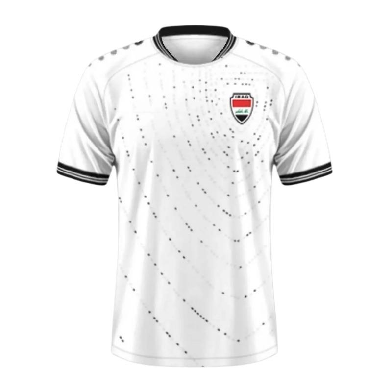 Tricou Fotbal Fani Irak 3D Print Bărbați Athleisure Vara Respirabil Uscare Rapidă Îmbrăcăminte Sport Topuri Antrenament Exterior & Meciuri