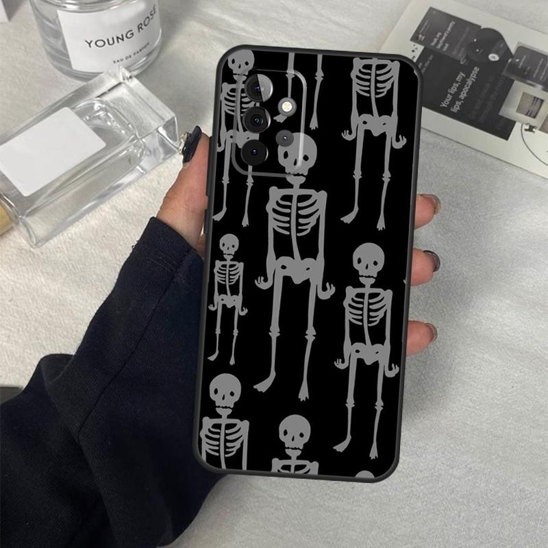 Trippy Skeleton Case For Samsung Galaxy A55 A35 A15 A52 A32 A12 A16 A26 A36 A56 A53 A33 A13 A14 A34 A54 A17
