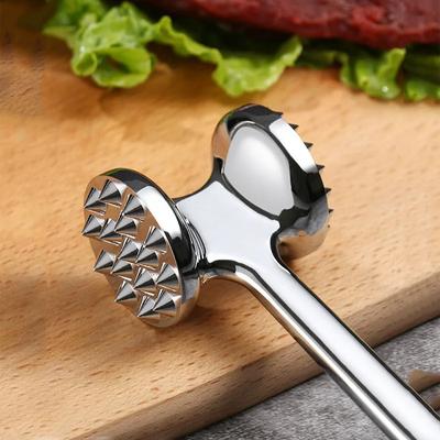 Quality Meat Tenderizer Meat Tools Steak Beef Chicken Hammer Aluminium Metal Mallet Kitchen Tools