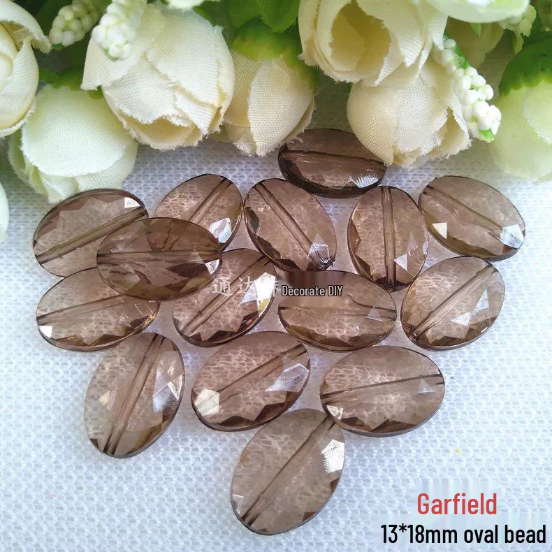 DIY Handmade Beading Kit: Transparent Acrylic Oval Beads for Jewelry, Curtain, Partition, and Accessories