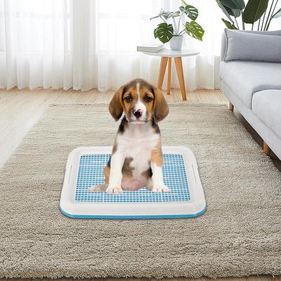 47 X 35 Cm Dog Potty Training Tray, Removable Non-Slip Mesh, Corner Tray