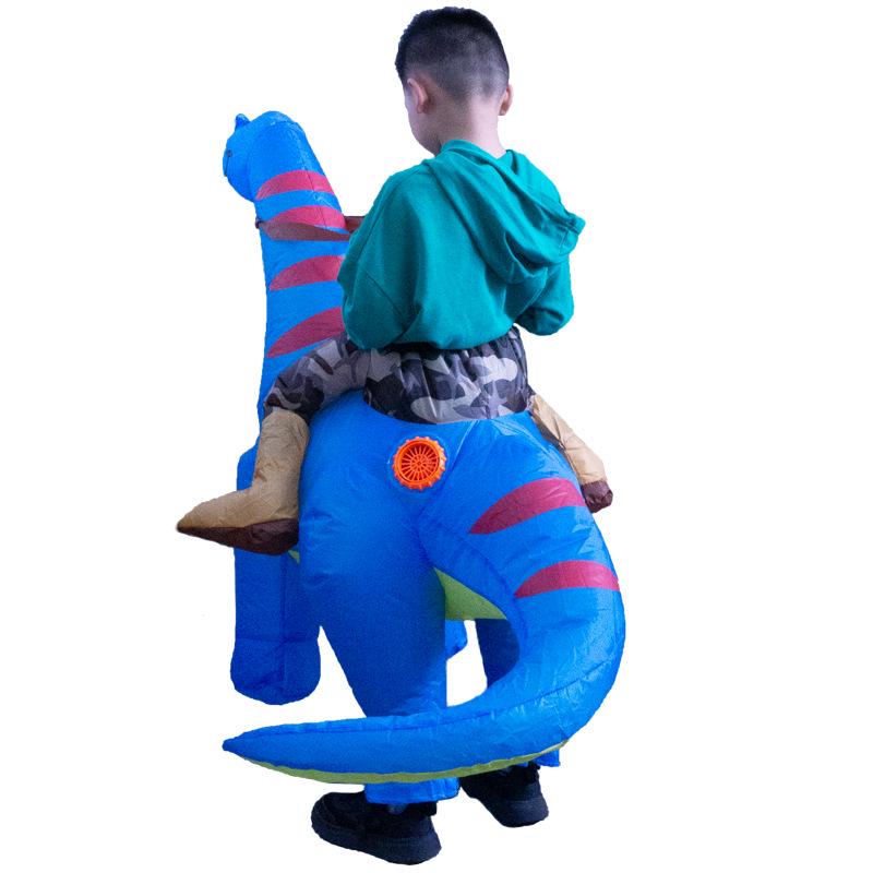 Dinosaur Inflatable Costume - Tyrannosaurus Rex Party Prop & Cartoon Decoration
