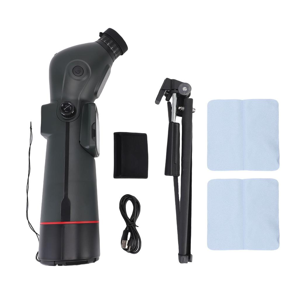 Spotting Scope with Tripod 4K Spotter Scope 18x Digital Zoom Dual Screen 4500mAh Battery for Bird Watching Wildlife