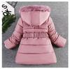 Mädchen Baumwolle gefütterte Mäntel Kinder Kleidung samt Verdickung Mode Daunenjacken für Kleinkind Winterkleidung
