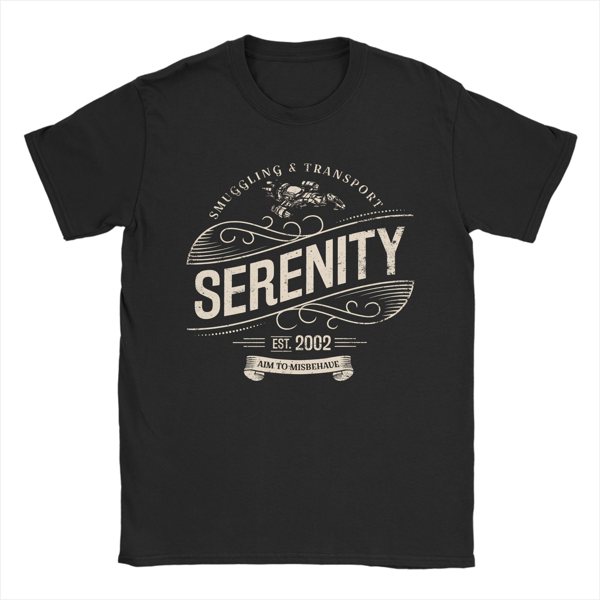 

Man T Shirt Firefly Serenity Smuggling and Transport T-Shirts Harajuku Summer Tee Shirt Vintage Pure Cotton Clothing Plus Size S разноцветный