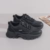 Autumn 2024 Women's Dad Sneakers - Korean Style, Versatile Thick Sole, Casual Student Shoes