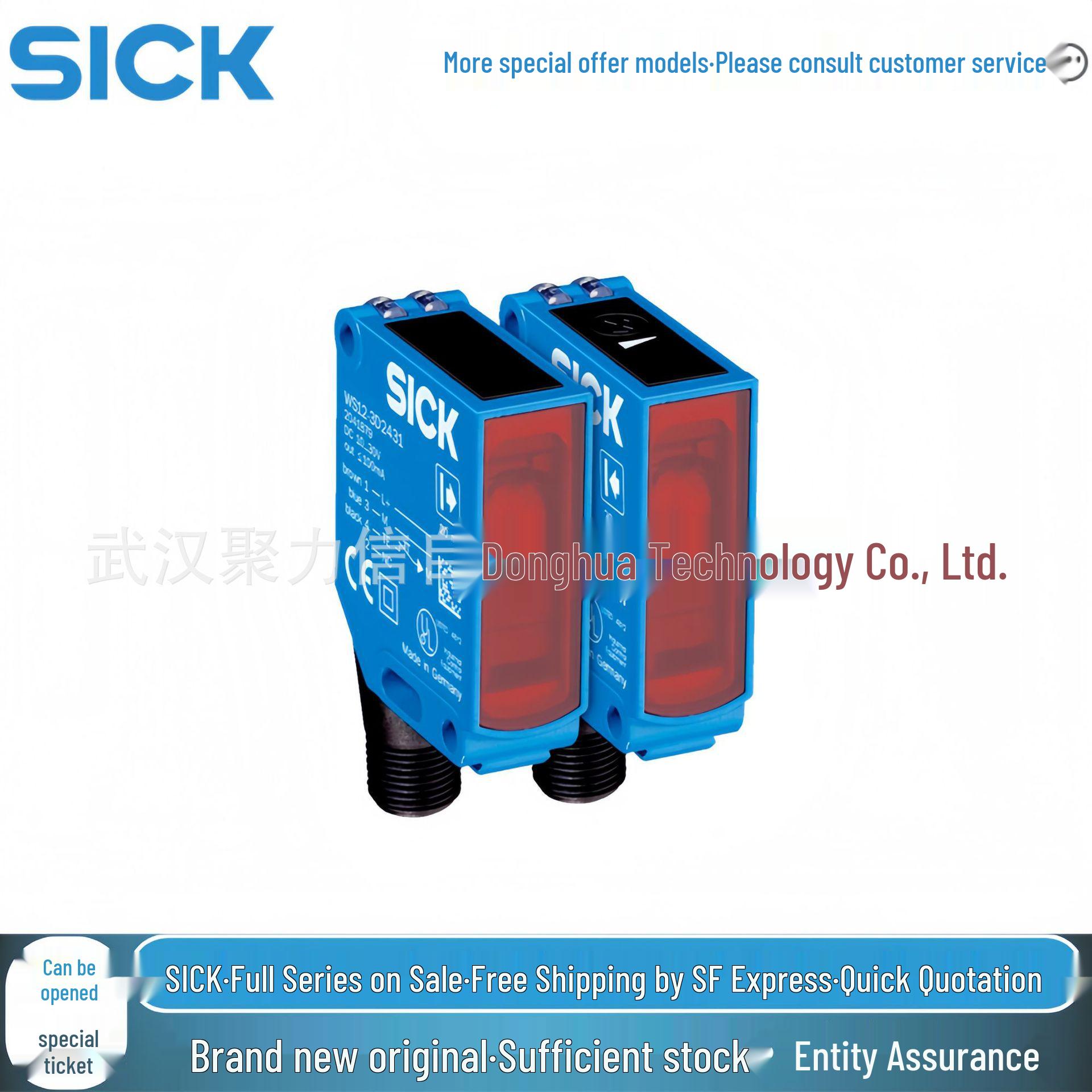 

WE12-3P2431 SICK Photoelectric Sensor and Switch (2041881) - Brand New Original