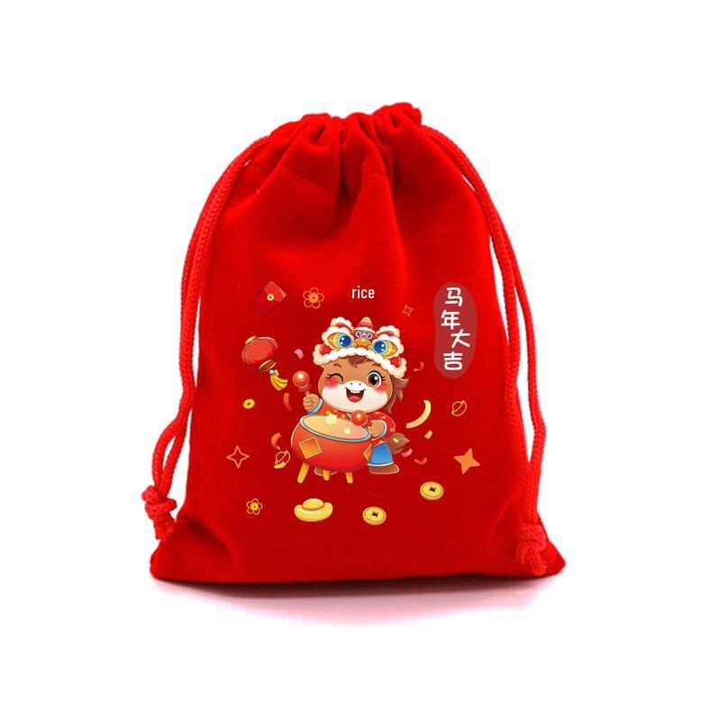 Year of the Horse 2026 Velvet Gift Bags