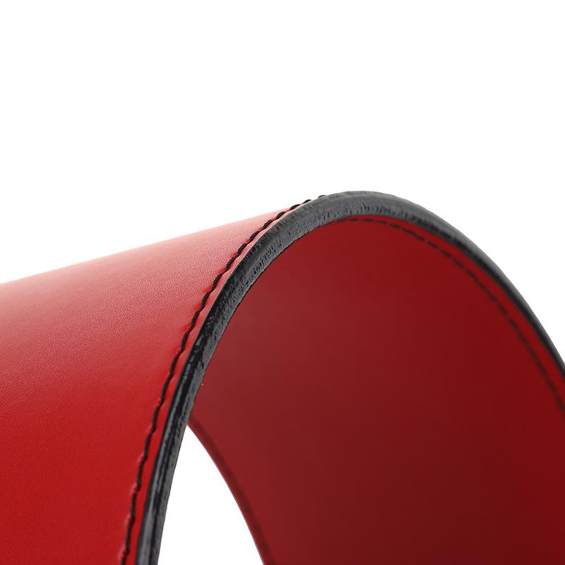 Κόκκινη και Μαύρη Ζώνη Προπόνησης Μυών Μέσης+Δερμάτινη Ζώνη Fitness και Άρσης Βαρών από Δέρμα Κεφαλής Αγελάδας+Μοχλός Προστατευτικός Εξοπλισμός Αθλητική Ζώνη