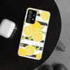 Citrus Limon Linnaeus Phone Case Cover for Samsung Galaxy A12 A22 A32 A52 A72 A02S A51 A50S A31 A20S A10S Note 20 Ultra 10 Plus