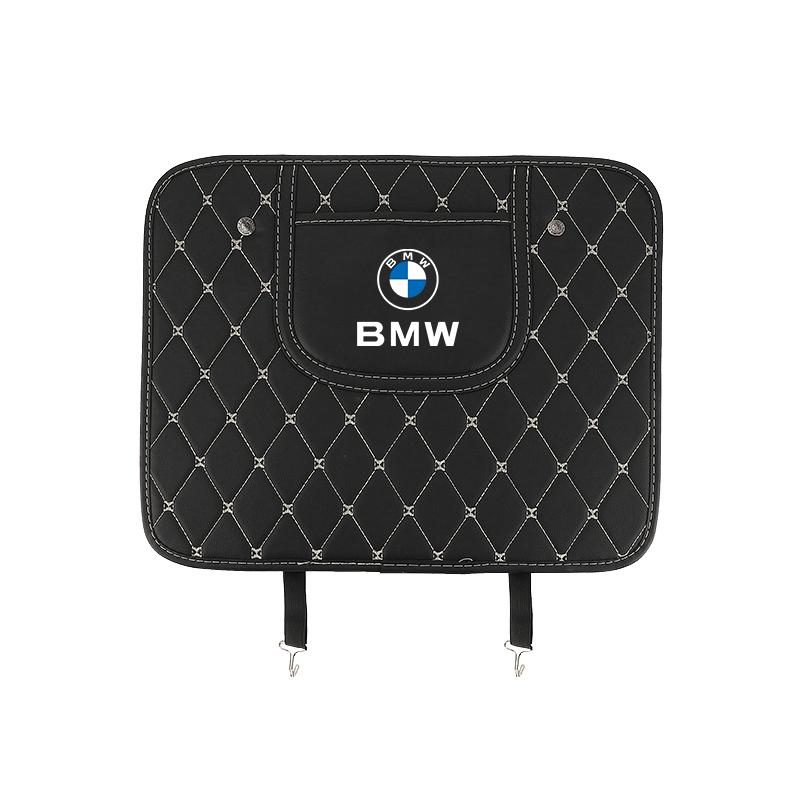 HJ5554-Car Waterproof Seat Back Protector Cover Auto Anti Mud Dirt Pads with Storage Bag for BMW E90 E60 E71 F30 F20 xksh32