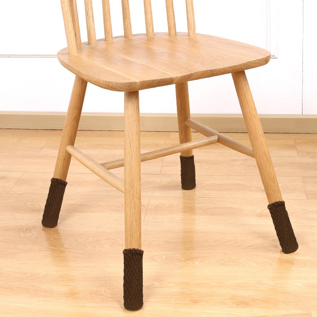 20Pcs Thickened Knitted Table Chair Leg Floor Protectors Covers Furniture Leg Socks for Hardwood Floors