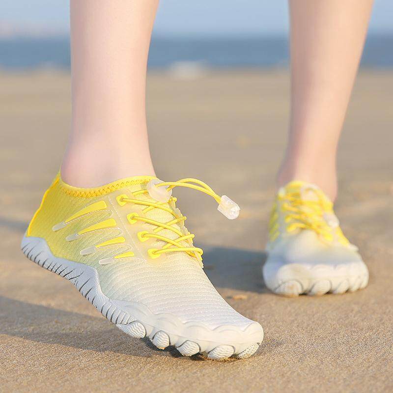 Quick Dry Summer Aqua Shoes Men Women Breathable Water Sports Shoes Unisex Light Non Slip Wading Sneakers For Hiking Fishing