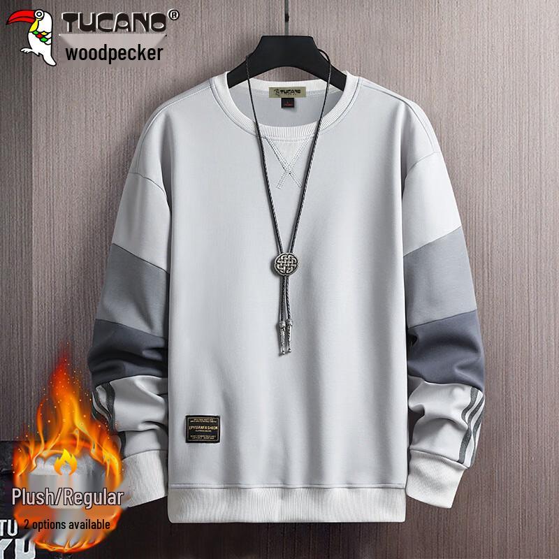 Tucano Herren Locker Geschnittenes Rundhals Langarm Sweatshirt