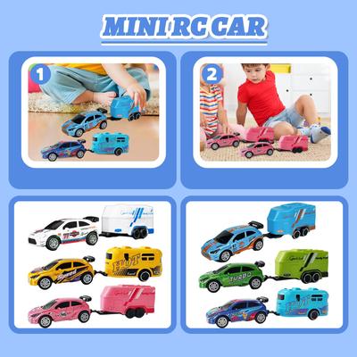 Alaşımlı RC Yarış Arabası Araba Cep Masaüstü Mikro Drift Yarış Arabası