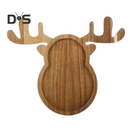 

Подносы из дерева Доски для нарезки колбасных изделий Рога оленя Форма елки Сервировочное блюдо для десертов Сырные закуски Фруктовые закуски Торты Десертные подносы Кухня 2