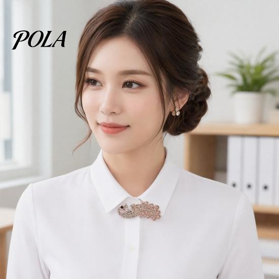 Colorful Peacock Jewelry Rhinestone Brooch Pin, Animal Shape Alloy Lapel Sweater Secure Clasp Cardigan Coat Clothing Accessories, Gift for Women