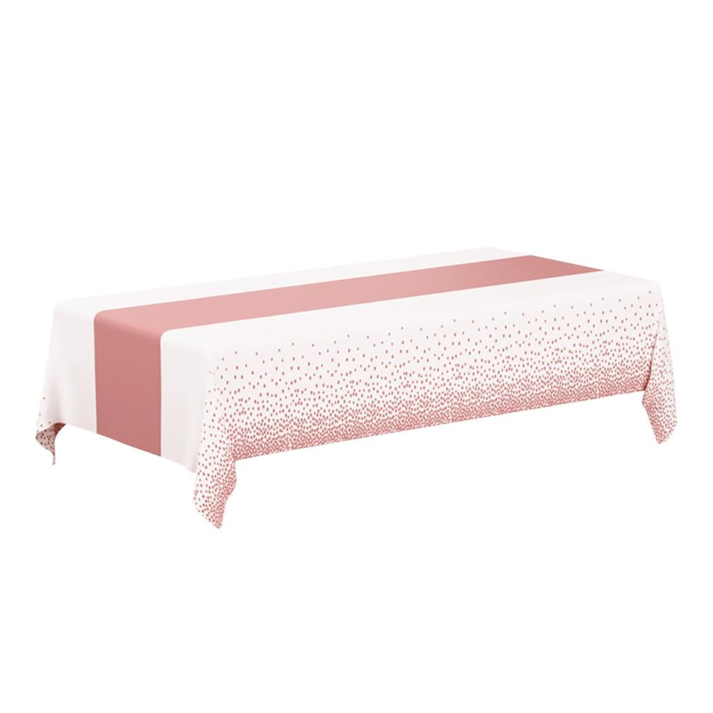New Year Tablecloth, Holiday Party Decoration, Disposable Tablecloth
