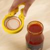 Anti-slip Manual Jar Bottle Wrench Adjustable Can Opener Bottle Opener Kitchen Tool Jar Lid Gripper