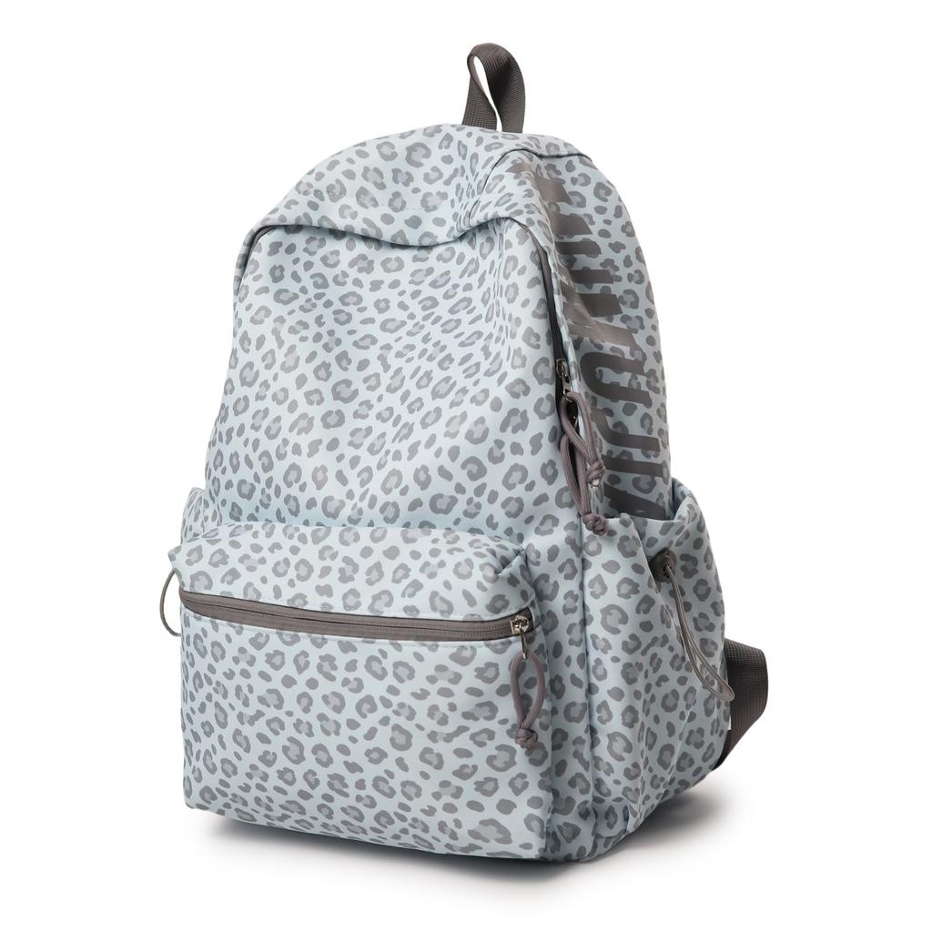 Schoolbag Student Schoolbag Leopard Print Girl Korean Version Backpack Fresh College Student Versatile Backpack Lightweight High School Backpack