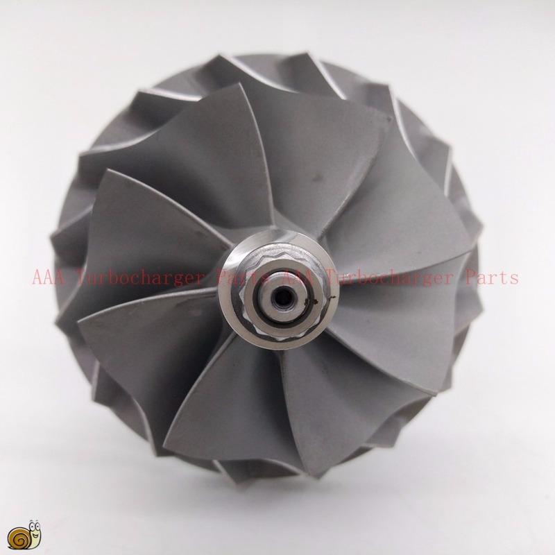 HX40W Turbo Turbine Wheel 64x76mm,10blades,Compressor Wheel 60x83mm 8/8 Supplier AAA Turbocharger Parts