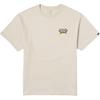 SS25 Cartoon Cat Comfortable Pure Cotton Short Sleeve T-Shirt Unisex Tops Oatmeal VN000NJG2N1