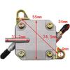 AHL Fuel Pump Compatible with Yerf-Dog 4x2 utility vehicle Yerf-Dog 4x2 Side-By-Side CUV UTV Scout Rover GY6 150cc Go Kart