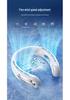 Portable Neck-Hanging Fan: Long-Lasting, Rechargeable, Silent & Ideal for Outdoor Sports