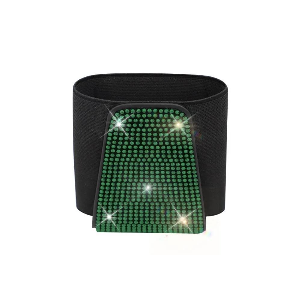 Auto Sunglasses Clip Rhinestone Holder Portable Eyewear Holder Card Ticket Clip Car Interior Accessory