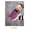 Women's Summer New Lightweight Sponge Sole Casual Shoes, Women's Height Increasing Shoes, Versatile Thick Soled Shoes