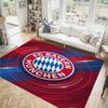 Diseño del Bayern de Múnich Alfombra de Terciopelo de Cristal Acogedora No?Alfombra Estampada Antideslizante Para Dormitorio Sala de Estar Entrada