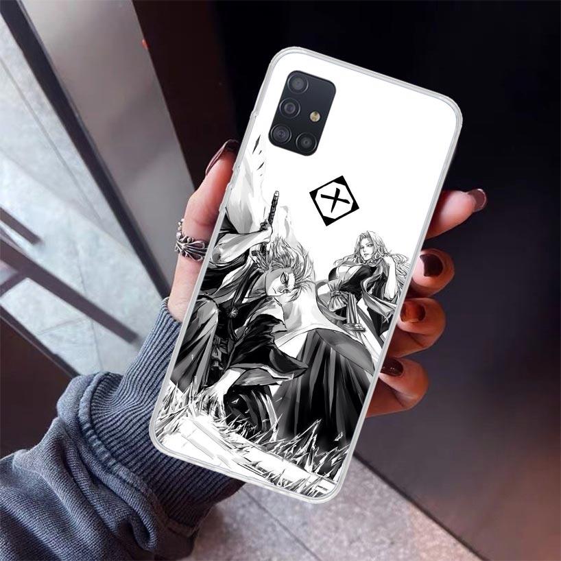Hitsugaya Toushirou Bleach Phone Case For Samsung Galaxy A52 A51 A50S A32 A22 A12 A02S A72 A71 A31 A70 A30S Note 20 Ultra 10 Plu