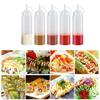 Kečup BBQ Omáčky Láhev na olivový olej Velké Stlačovací Láhve na Koření s Tryskami Dávkovač Stlačovací Láhev na Omáčku Kuchyňský Gadget