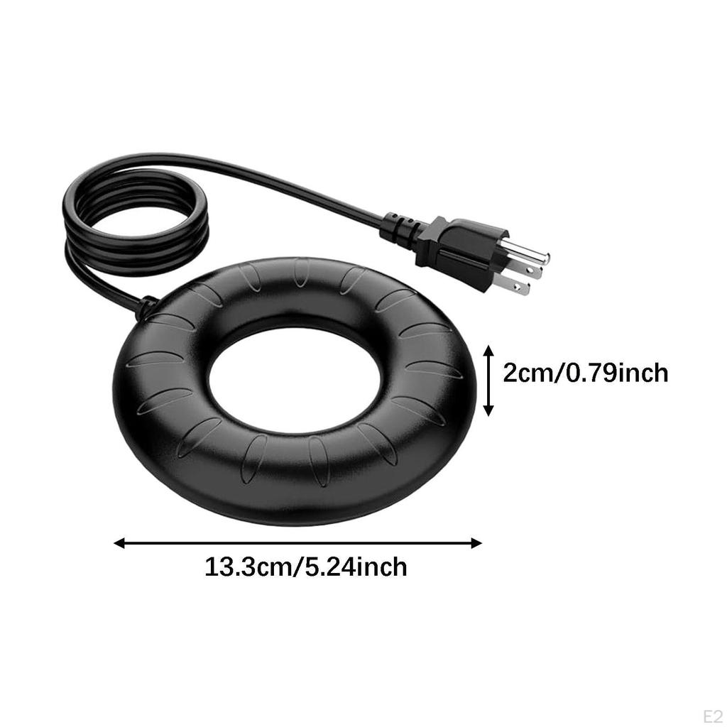 for Outdoor,Winter,Wear Resistant Heated Bird Bath Pond Deicer Lawn,Farm,Garden Patio Chicken