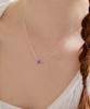 Dmoment Gemma 925 Silver Necklace (3 Colors)