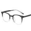 Rivets Decoration Women Eyeglass Frames Square Shape TR90 Material Men Glasses Blue Light Blocking Women's Glasses Frames