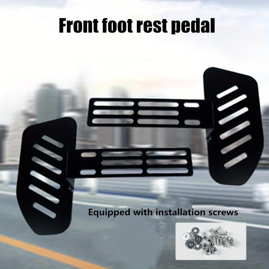 Widen Front Foot Pedal Foot Rest for Motorcycle Electric Scooter Bike Vehicle Modification DIY Set Upgrade Accessories Parts