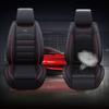 Wasserdichter Autositzbezug Universal 5er Set Autositzkissen Leder 5 Sitze Universal Autositzbezug