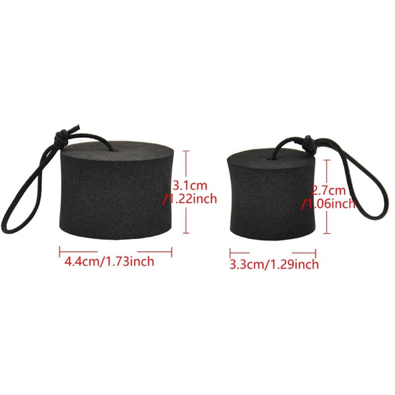 Pack of 4 Kayak Scupper Plugs, Scupper Plugs for Kayak, Kayak Accessory with Lanyard, Scupper Plugs Drain Hole Stoppers