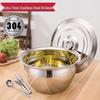 Debo 304 Stainless Steel Multi-Purpose Basin with Lid